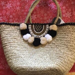 Classic straw purse Twig & Arrow